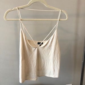 Beige tank top
